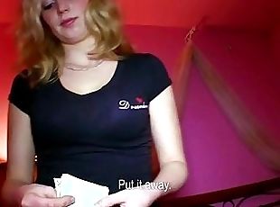 Hot Czech girl Maya Angel sex for money
