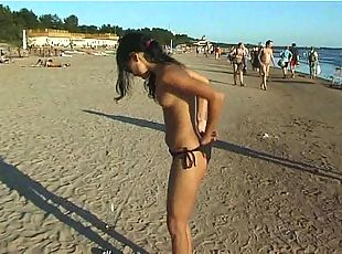 Nudist, Plaža, Rit (Butt)