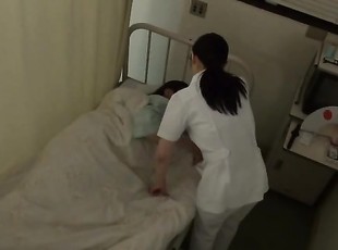 Enfermeira, Japonesa, Uniforme, Tetas pequenas